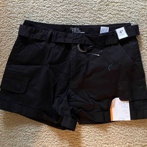 Time N Tru belted Twill Shorts 8